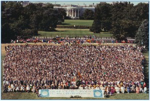 Asamblea de MT- Sidhis Por la Paz en Washington DC 1993